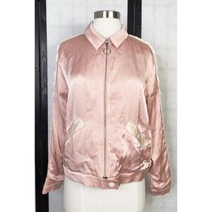 New Anthropology Capulet Satin Jacket. Size: S